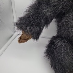Vintage Rare Creepy Face Furry Gorilla Superior Toy And Novelty Co Plush Soft