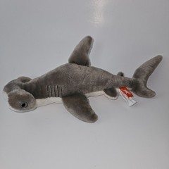 Wild Republic Gray Hammerhead Shark Plush 15″ Long Realistic Stuffed Animal Toy