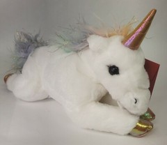 FAO Schwartz Rainbow Unicorn 15″ Enchanted Adopt A Pet Plush Stuffed Animal Soft