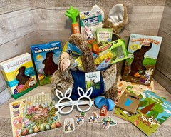 Peter Rabbit Boys Girls Kids Easter Basket W/ Easter Candy, Activities & Toys