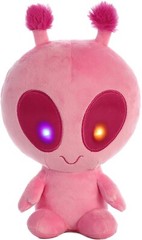 Aurora – Galactic Cuties – 8″ Solar Light Up Alien Interstellar Stuffed Animal