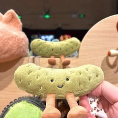 Cute Stuffed Pickle Plush Doll Soft Comfort Toy Home Decor Kawaii Gift for Her