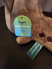 Makeship Saphira Cat Plushie 1/301. August 2023.