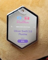 Makeship Oliver Swift 2.0 Dialtown By Direct Doggo Stuffed Plush Plushie – NEW!