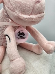 Serta Counting Sheep Pink Number 3 Plush Stuffed Animal Toy 2000 Curto B1