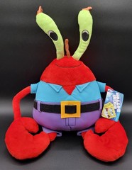 Universal Studios Mr. Krabs Plush 16 Inch Bikini Bottom SpongeBob NWT