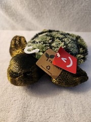 Aurora Sea Turtle Plush Green Stuffed Animal Toy Approx. 7.5″-New w/tags