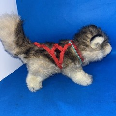 Kipmik Alaska Siberian Husky Plush /stuffed Dog 12”