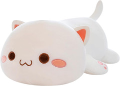 Cat Stuffed Animals, Soft Cat Plush Pillow Kawaii Kitten Stuffed Animal Toy Gift