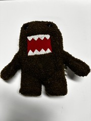 DOMO 10″ Brown Fuzzy Plush Soft Stuffed Toy