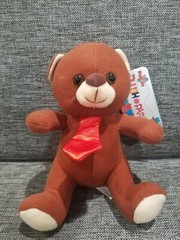 TOY FACTORY TEDDY WITH TIE 6″ LUCKY’S BEAR PLUSH PARADISE BRAND NEW WITH TAGS 🔥