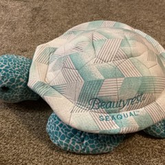 Beautyrest Seaqual Turtle Plush Stuffed Animal Toy Serta Simmons