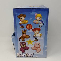 Disney Cutie Cuff TOY STORY-Unopened Box of 12 Plush Snap Bracelets NEW BOX