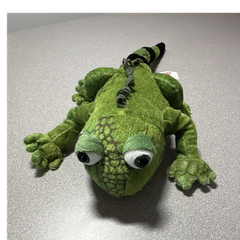 GANZ Webkinz Iguana Green Stuffed Animal Plush Medium HM340 2005 Retired No Code