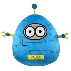 Mr Pou Alien Blue 9 Inch Stuffed Animal Plush Toys Toddler Dolls Kids Gifts