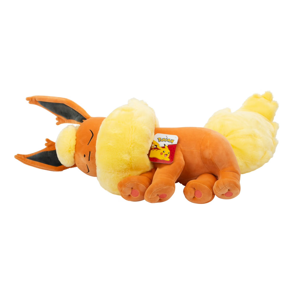 Pokemon Flareon 18″ Evolutions Sleeping Plush by Jazwares collectible Kids Toy