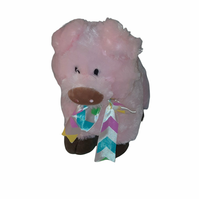 2019 Animal Adventure Pink Pig Plush Stuffed Animal Toy 11″