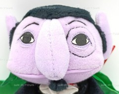Sesame Street Beans The Count Plush 30 Year Anniversary Tyco 1997 No. 34632