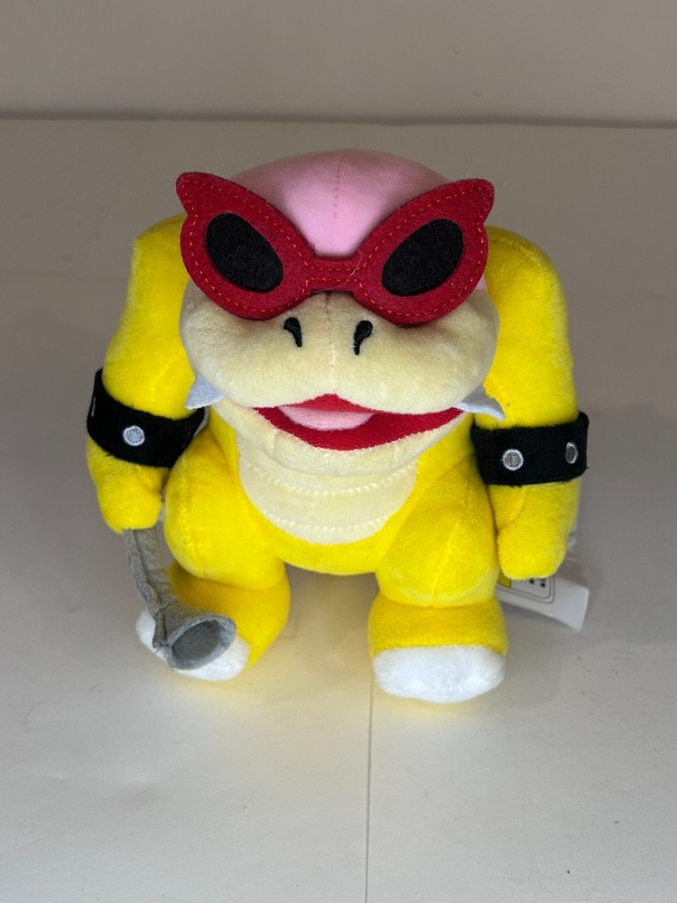 Super Mario Roy Koopa Plush with Japanese Tag