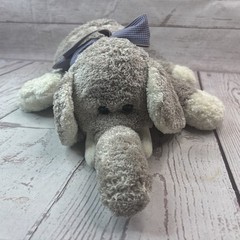 Animal Adventure Floppy Elephant Plush Bean Bag Baby Lovey Stuffed Animal Toy