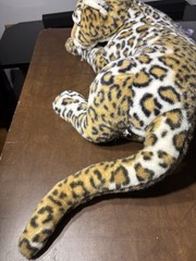 Jaguar Stuffed Animal Realistic Plush Toy Leopard Big Cat 30”