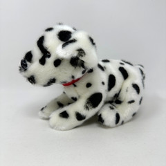 Gund Dalmatian Dog Plush Bean Bag Stuffed Animal White Black Spotted Puppy 9″