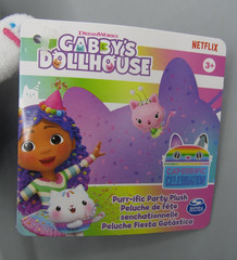Gabby’s Dollhouse Purr-ific Party Celebration 6″ Plush Set Cakey & MerCat NEW