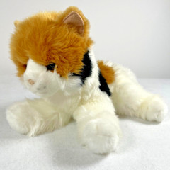 Douglas Cuddle Toy Calico Cat Plush 15″ Realistic Kitten Kitty Brown Black White