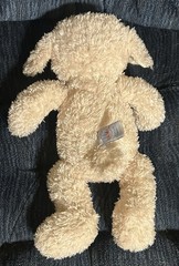 Baby Gund Fluffles Lamb Sheep Plush 5844 Cream Stuffed Animal Shaggy 13” w/tags