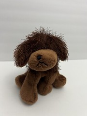 Ganz Webkinz Chocolate Brown Dog 9″ Plush Puppy Shaggy Stuffed Animal Toy HM195