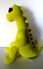 Vtg Francesca Hoerlein Yellow Dinosauer Shades Sunglasses 1986 Toy Plush