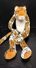 Long Legged Leopard Joining Arms For Hanging Cheetah Wild Jungle Cat 17″ Plush