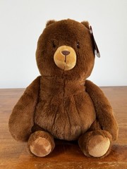 Target Giggle Scape Approx 12″ Brown Bear Stuffed Animal Plush New With Tags