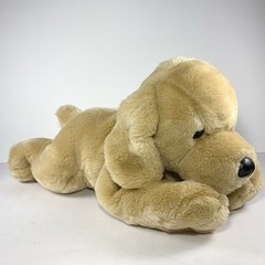 Vintage Commonwealth Golden Retriever Yellow Lab 19″ Puppy Dog Laying Plush 2003