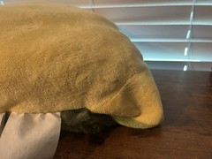Pillow Pets Turtle 18” Green Plush 2009 Retired Stuffed Animal Foldable Toy