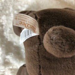 Dandee Collectors Choice Plush Brown Bear 10 in Seated Holding Heart Your a Keep