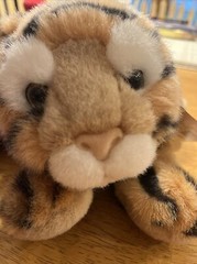 Vnt 1998 Gund 4742 Plush Tiger World Wildlife Fund Year For The Tiger 12″ W/Tag