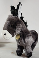 Aurora Miyoni Tots Donkey Plush Standing Mule Soft 11” Farm Animal Farmer Gift