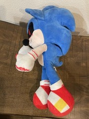 SEGA Sonic The Hedgehog Evil Sonic EXE 14″ Fan Made Custom Plush Toy Creepypasta