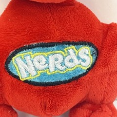 NERDS Candy Plush Red Nestle Toy Network Stuffed Animal Doll 8″ Nerds Mascot