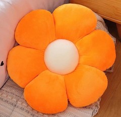 Orange Sunflower 12″ Pillow Cushion Stuffed Animal Plush Toys Doll Kids Gifts
