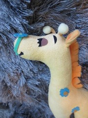 VTG 60s Dakin Applause Dream Pets Gypsy Giraffe Plush Yellow 8″ Stuffed Animal