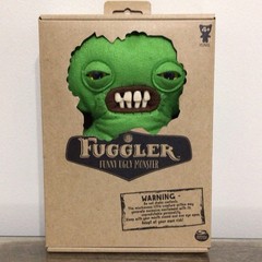 FUGGLER Funny Ugly Monster Green Squidge 9-inch Spin Master