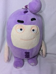 Oddbods Jeff Plush Purple 12″ Stuffed Animal Character One Animation Toy
