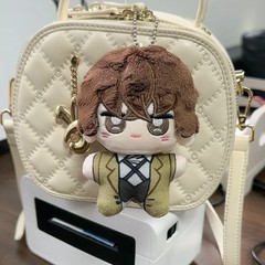 Anime Bungou Stray Dogs Plush Keychain 10CM Dazai Osamu Soft Stuffed Toys
