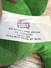 UNSPEAKABLE 11″ GIBCO CROUCHING GREEN FROG PLUSH – GAMING – YOUTUBE TD1