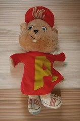 ALVIN AND THE CHIPMUNKS 11” STUFFED PLUSH Vintage (1983) TOY Rare