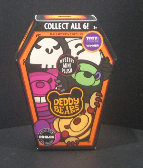NEW 2025 Deddy Bears Halloween Edition ROBLOX Included Coffin