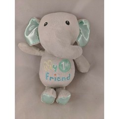 Baby Starters Elephant Rattle Plush My 1st Friend 9″ Stuffed Animal Toy