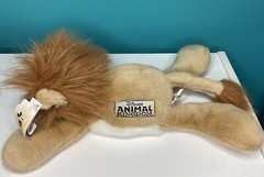 Disney Parks Animal Kingdom Lion Plush Laying Stuffed Lion With Tags And Pin 14”